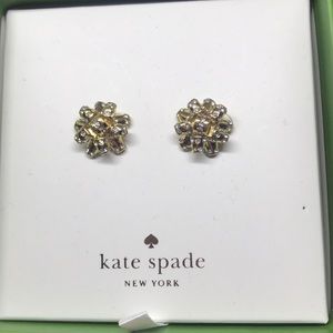 kate spade ♠️ Bourgeois Bow Pave Stud Earrings